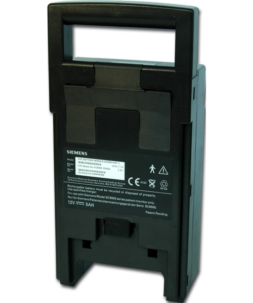 Battery 12V 5Ah for monitor SC9000 externe Siemens