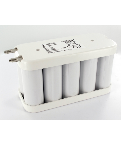 Batterie 12V 8Ah pour SCY24/140 Saft - Vlad