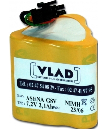 Batterie 9.6V 1700mAh pour TERUMO 311MD (BN600AAK) - Vlad