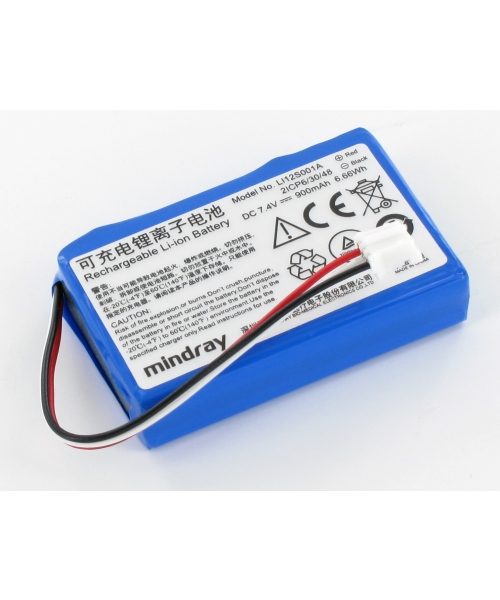 EOL VOIR 88891234 /// Batterie 7.4V 0.9Ah pour Moniteur Beneview T1 MINDRAY (801-92-81-000-25) (801-9281-00025-0)