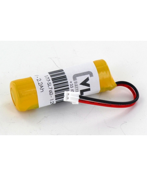 3.6V lithium battery SL760/s + connector
