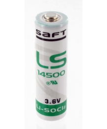 Battery lithium 3, 6V 2, 60Ah Saft LS14500 AA