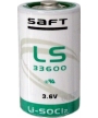 Pile lithium 3,6V 17Ah D Saft (LS33600)