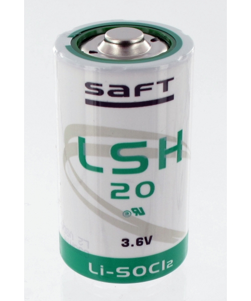 Battery lithium 3, 6V 13Ah Saft LSH20 D