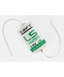 3.6V Lithium battery 1, 2Ah LS14250 + son Saft