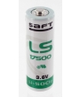 Pile lithium 3,6V 3,6Ah A Saft (LS17500)