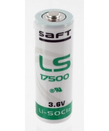 Battery lithium 3, 6V 3, 6Ah A LS17500 Saft