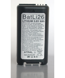Pile Batli26 d'origine Daitem 3.6V 4Ah Lithium pour Alarme (BATLI26)