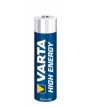 Blister 8 pilas alcalinas 1. 5V LR03 Varta alta de energía