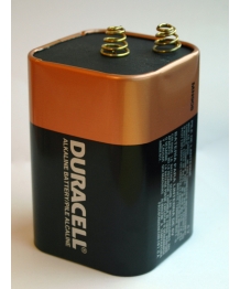 Batería 4LR25 alcalinas Duracell 6V