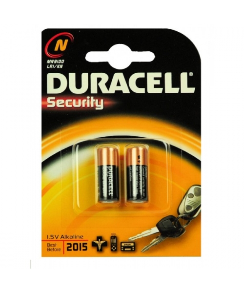 Pack of 2 batteries LR01 1 .5V Duracell Procell - Vlad