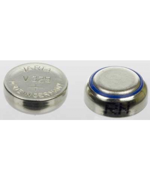 Pile bouton argent 1,55V Varta (V329)