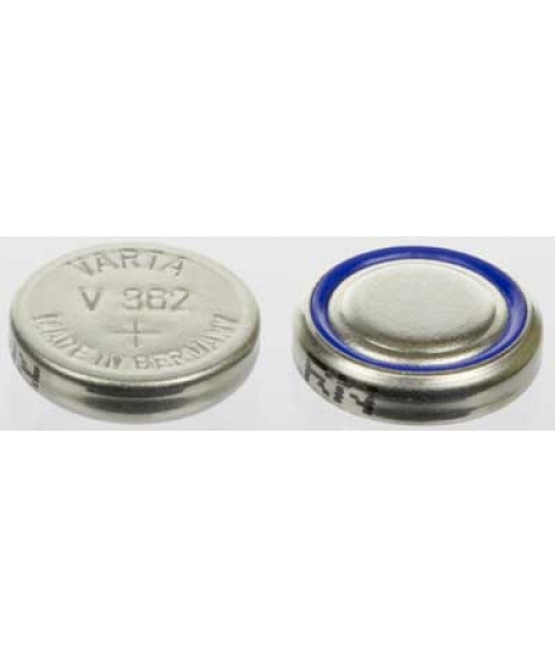 1, 55V SR58 High Drain Varta silver coin