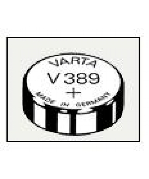 1, 55V SR54 High Drain Varta silver coin