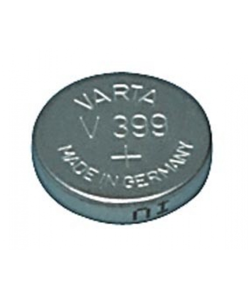 1, 55V SR57 High Drain Varta silver coin