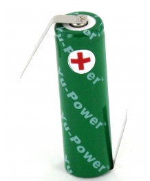 Ni-Mh 1, 2V 2500mAh AA Yuasa with lugs HBG element