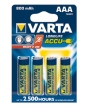 Blister di 4 batterie Ni-Mh 1, 2V 800mAh AAA Longlife Varta