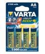 Blister di 4 batterie Ni-Mh 1, 2V 2100mAh AA Longlife Varta