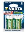 Blister 2 accus Ni-Mh 1,2V 3Ah D Power Varta (56720101402)