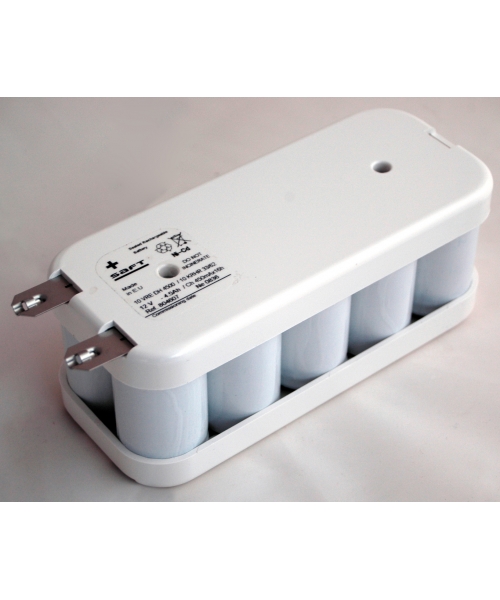 Batterie 12V 5.5Ah NiCd 10 VRE DL 5500 Flasque 804607