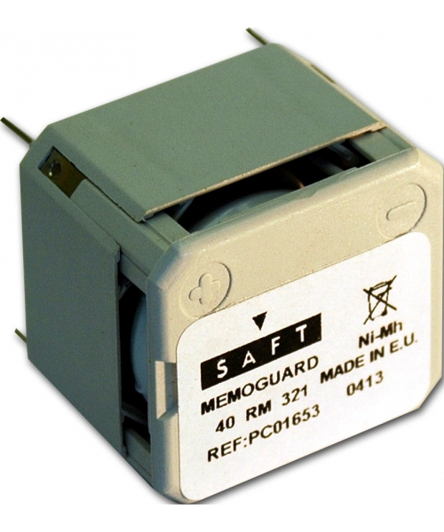 Batterie Ni-Mh 2,4V 250mAh Mémoguard Saft (802821)