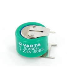 Batería Ni-Mh 2.4V 80 mAh 3 Picots Varta microbattery