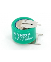 Batterie Ni-Mh 2.4V 80 mAh 3 Picots Varta microbattery (55608602059)
