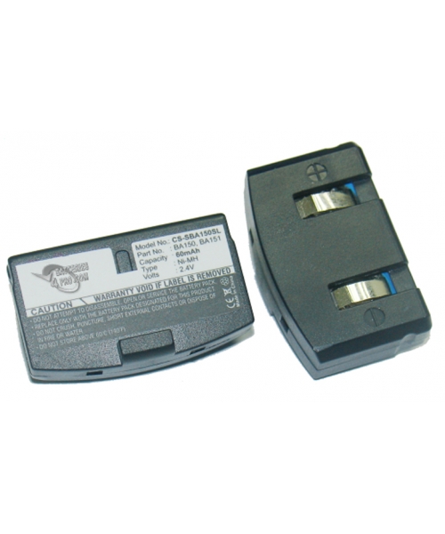 Battery type BA150, BA151, for Sennheiser wireless headphones