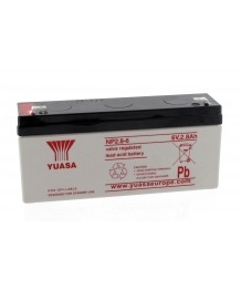 Batterie Plomb 6V 2.8Ah (134x34x64) Yuasa (NP2.8-6)