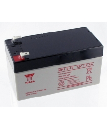 Batterie Plomb 12V 1.2Ah (97x48x54.5) Yuasa (NP1.2-12)