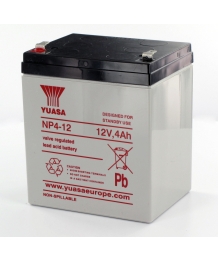 Batterie Plomb 12V 4Ah (90x70x106) Yuasa (NP4-12)