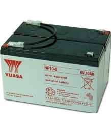 Plomo 12V 10Ah (151x98x97.5) en la batería Yuasa