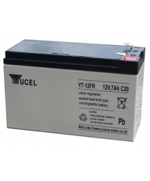 Batterie Plomb 12V 7Ah Yuasa (151X65X98) (Y712FR) 