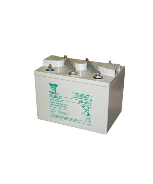 Batterie Plomb 6V 160Ah (305x210x240) Yuasa (EN160-6)