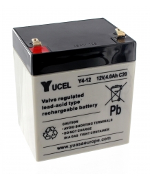 Batterie Plomb 12V 4Ah (90x70x106) Yuasa (Y4-12FR)