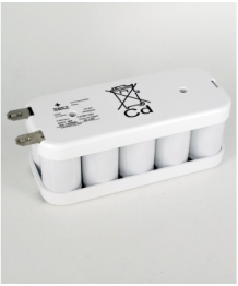 Batterie 10.8V 4Ah 9 VnTD NiCd Flasque (124969)