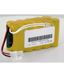 Batterie 12V 2.7Ah pour ECG ELAN UP-CP-I CARDIOLINE