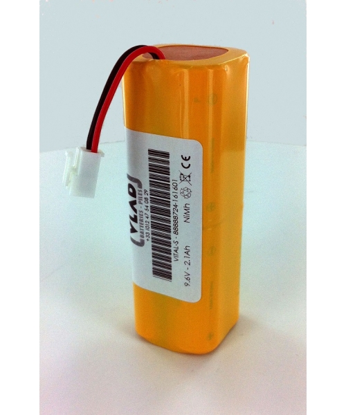 Batterie 9.6V 2.1Ah pour Moniteur VITAL SENSOR (HHR-21HL24G1)