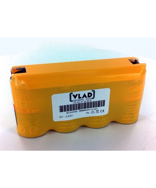 Batterie 8V 2,5Ah pour oxymètre de pouls Azat BAXTER