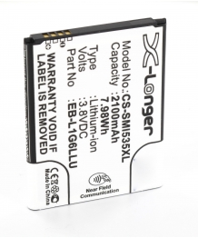Batteria Li-ion 3.8 v 2.1 Ah per AT & T Galaxy S 3, Galaxy S III, Galaxy S3...