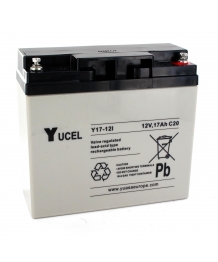Batterie Plomb 12V 17Ah (181x76x167) Yuasa (Y17-12I)