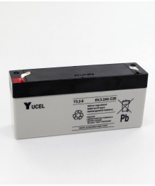 Piombo 6V 3.2 Ah batteria (134 x 34 x 64) Yuasa