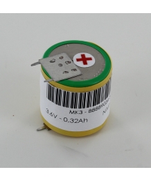 Batterie 3.6V 320mAh pour tonomètre MK3 PERKINS MEDICAL