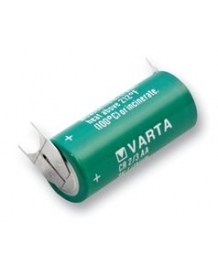 Pile Lithium3V 1.35Ah 2/3AASLF-3picots - VARTA (6237201301)