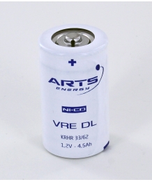 Element Ni-Cd 1.2V 4, 5Ah VRE DL 4500 Saft