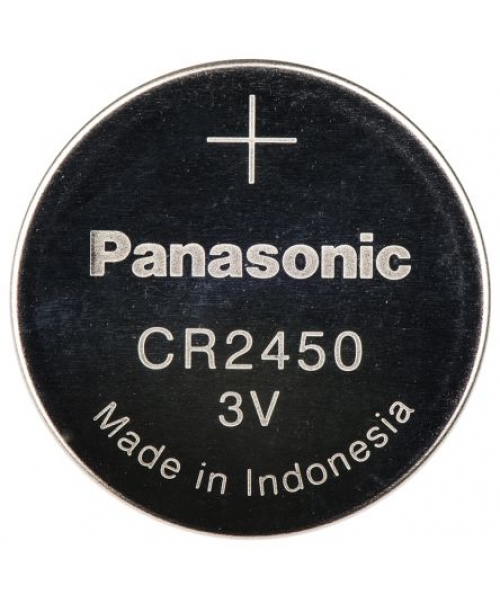 Pile Lithium 3V 610mAh Panasonic (CR2450) - Vlad