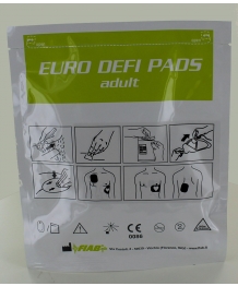 Electrodes compatibles adultes pour AED10 (001858-E)
