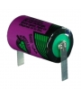 3.6 v batteria al litio 1/2AA SL750 + cialde Tadiran (SL550/T)