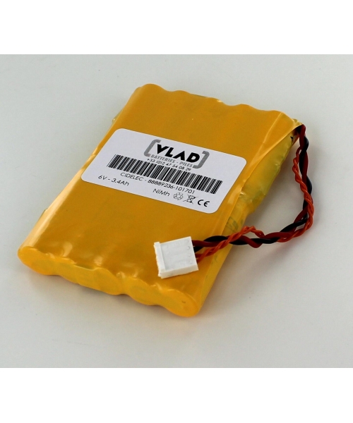 (REC) Battery 6V 3.4Ah for polysomnographe CID 102 Cidelec