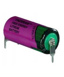 Batería litio 3,6V 1,4Ah 2/3AA 1 pin + , 2 pins - (SL761/P)